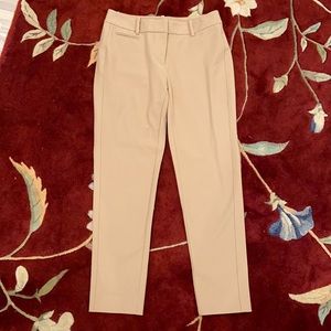 White House black market khaki slim ankle pants